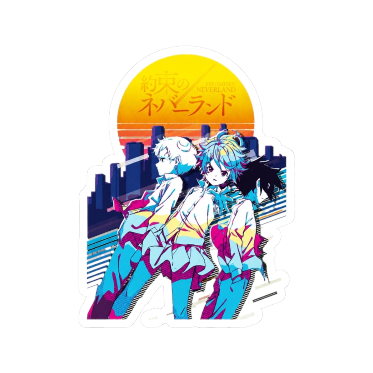 The Promised Neverland Sticker - alternate angle 3, merchandise