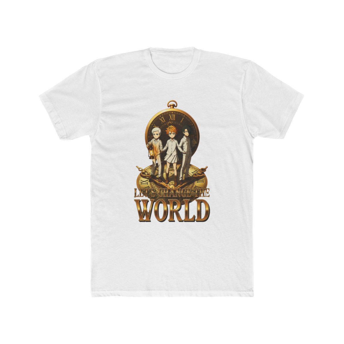 The Promised Neverland Trio Clock T Shirt